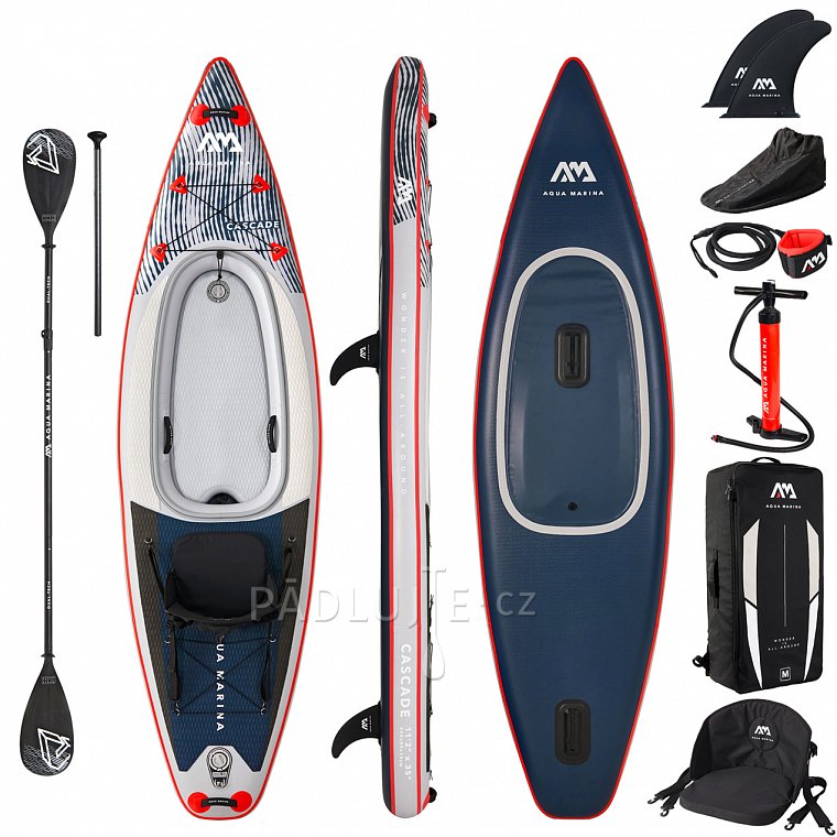 AQUA MARINA CASCADE 11'2 nafukovací kajak a paddleboard