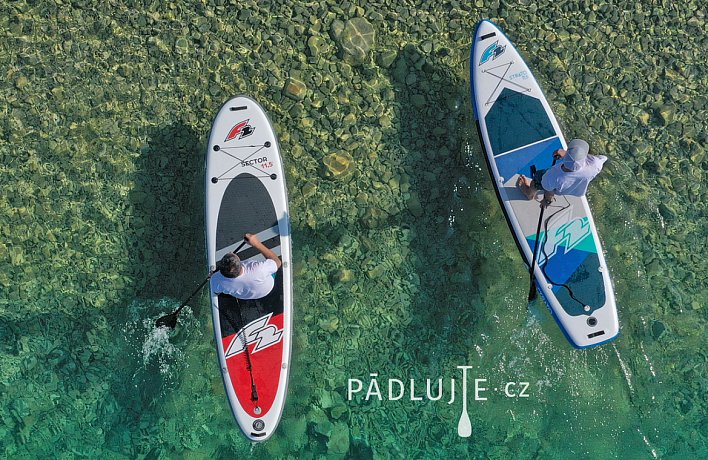 Paddleboard F2 SECTOR 12'2 XL COMBO - nafukovací