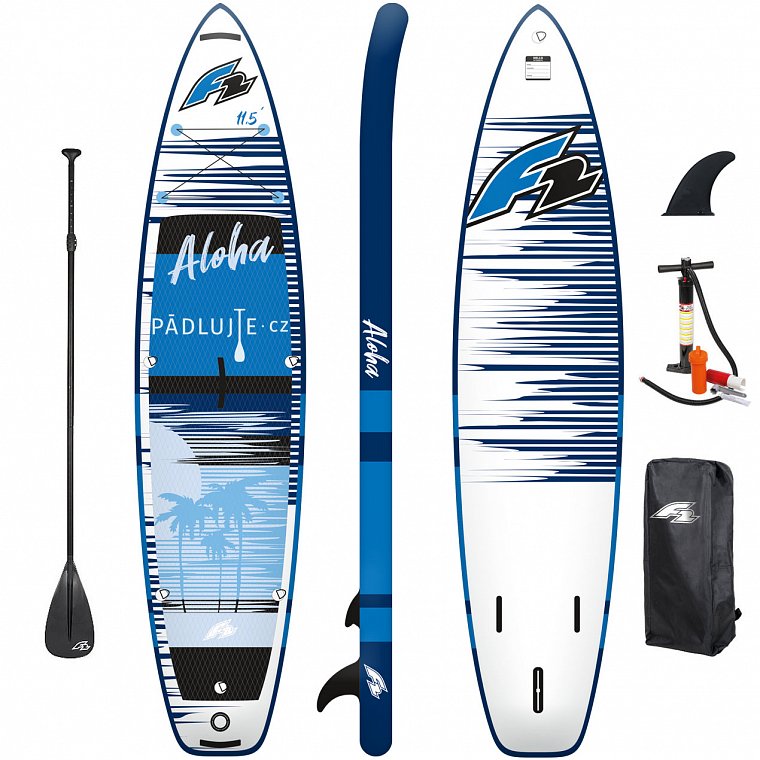 F2 aloha s pádlem nafukovací paddleboard