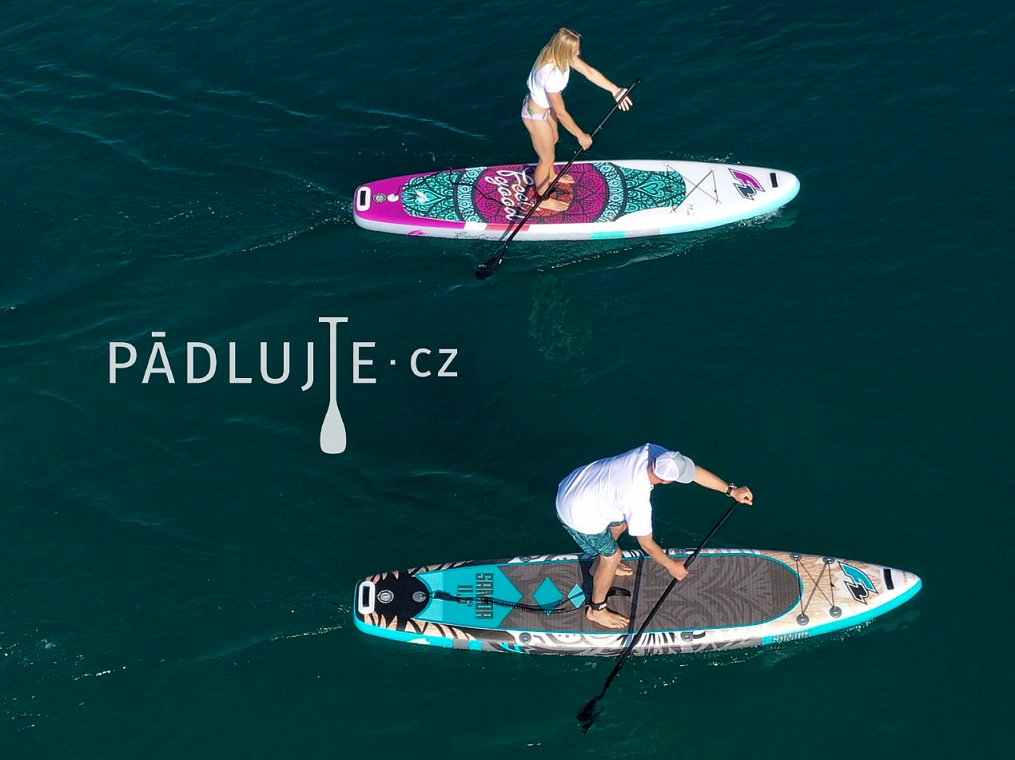 F2 samoa s pádlem nafukovací paddleboard