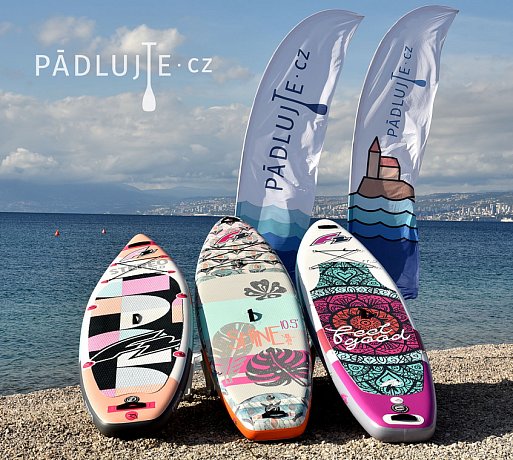 Paddleboard F2 FEELGOOD 10'2 PINK s pádlem - nafukovací paddleboard