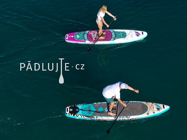 Paddleboard F2 FEELGOOD 10'2 PINK s pádlem - nafukovací paddleboard