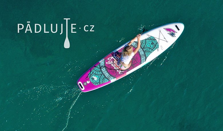 Paddleboard F2 FEELGOOD 10'2 PINK s pádlem - nafukovací paddleboard