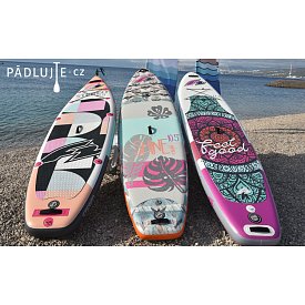 Paddleboard F2 SHINE 10'5 ALLOVER s pádlem - nafukovací paddleboard