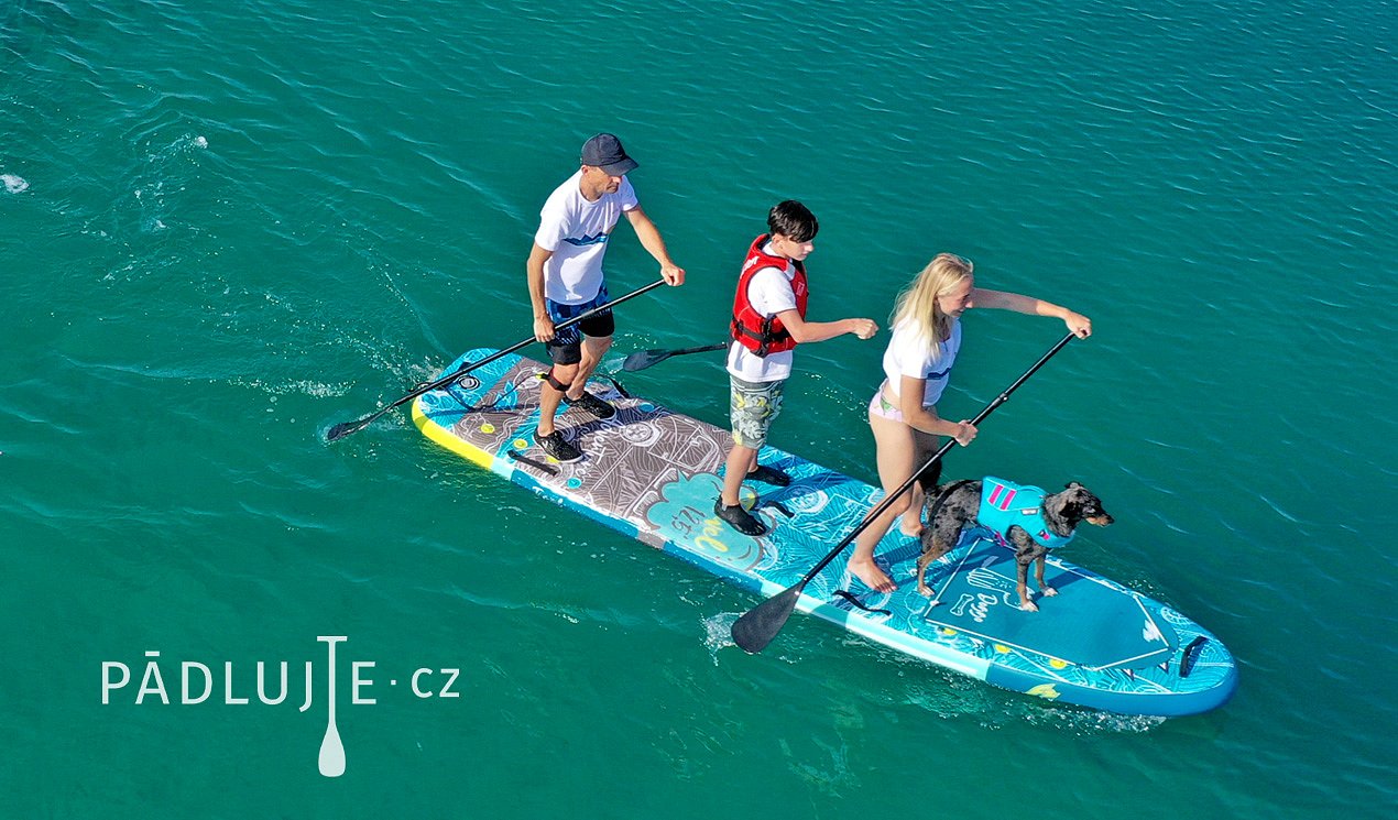 Nafukovací paddleboard a windsurfing F2 Travel 12,2