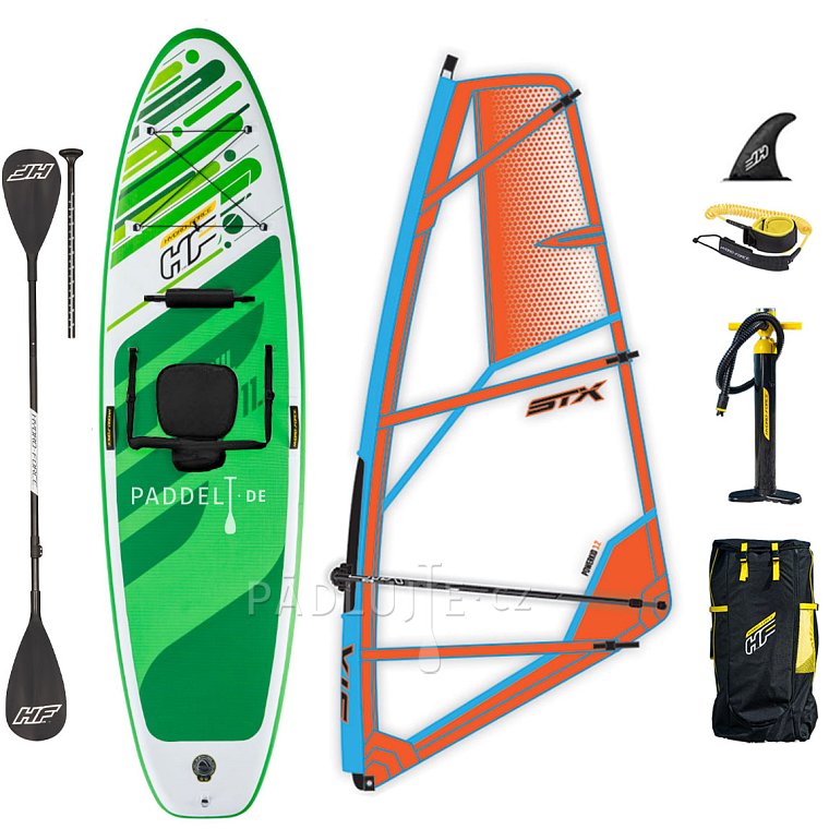 Paddleboard HYDRO FORCE FREESOUL COMBO 11'2 komplet s plachtou - nafukovací paddleboard, windsurfing, kajak