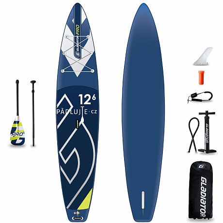 Paddleboard GLADIATOR PRO 12'6 Sport s pádlem - nafukovací paddleboard