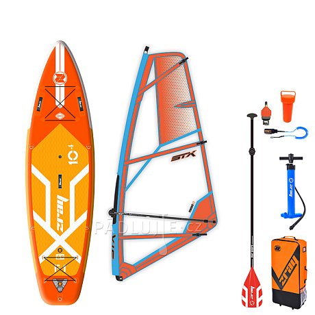 Paddleboard ZRAY F1 FURY 10'4 komplet s plachtou - nafukovací paddleboard, windsurfing