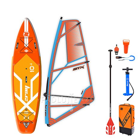 Paddleboard ZRAY F1 FURY 10'4 komplet s plachtou - nafukovací paddleboard, windsurfing