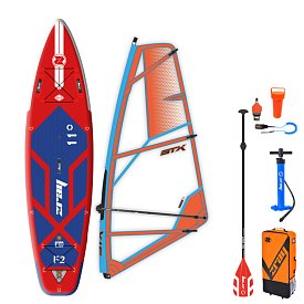 Paddleboard ZRAY FURY PRO 11'0 komplet s plachtou - nafukovací paddleboard, windsurfing