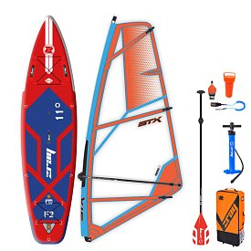 Paddleboard ZRAY F2 FURY PRO 11'0 komplet s plachtou - nafukovací paddleboard, windsurfing