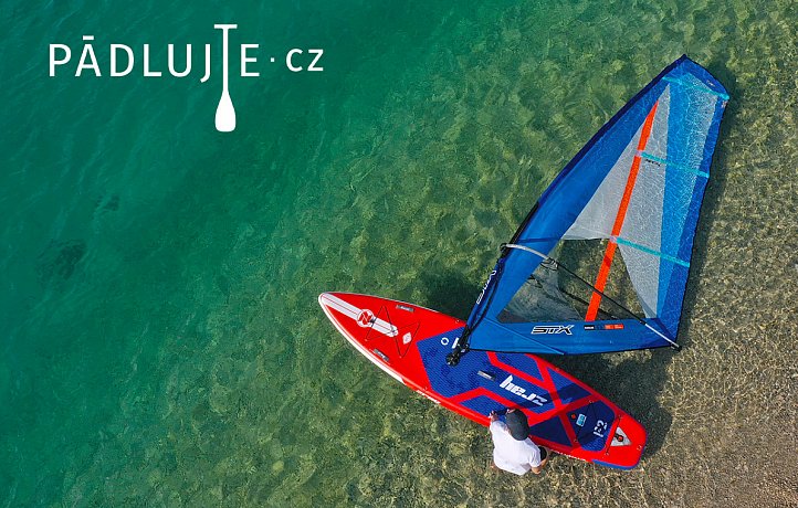 Paddleboard ZRAY F2 FURY PRO 11'0 komplet s plachtou - nafukovací paddleboard, windsurfing