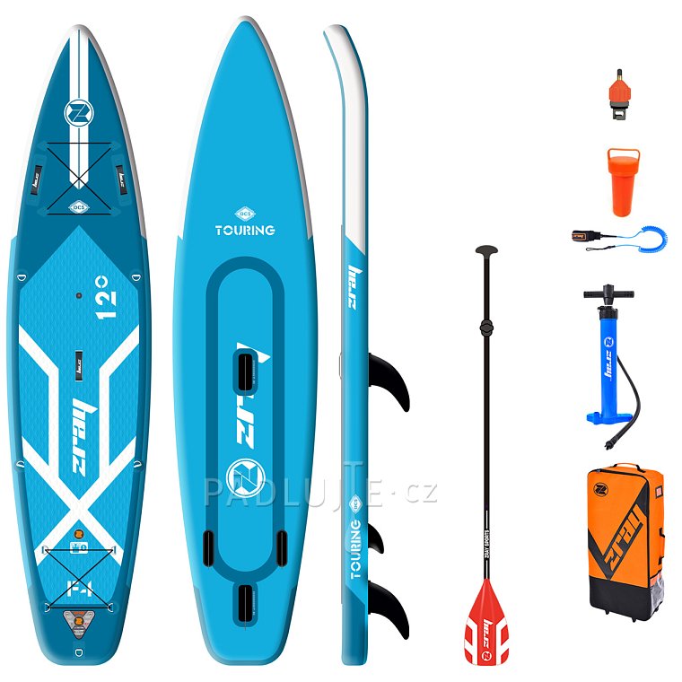 Paddleboard ZRAY F4 FURY EPIC 12'0 komplet s plachtou - nafukovací paddleboard, windsurfing
