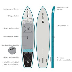 Paddleboard SIC MAUI OKEANOS AIR  11'0 x 29'' - nafukovací paddleboard