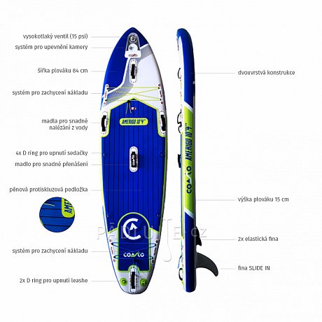 Paddleboard COASTO AMERIGO 10'4 - nafukovací