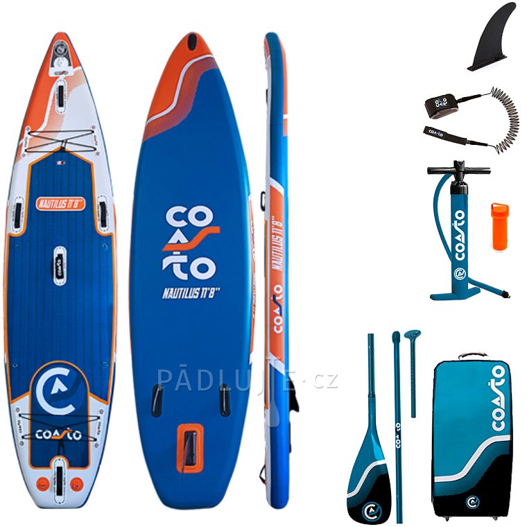 Paddleboard COASTO NAUTILUS 11'8 - nafukovací