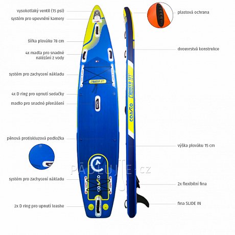 Paddleboard COASTO CRUISER 13'1 - nafukovací