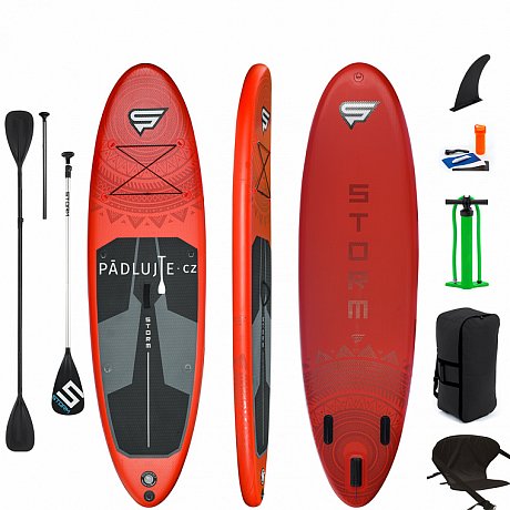 Paddleboard STX STORM Allround 10'4 x 32'' RED - nafukovací