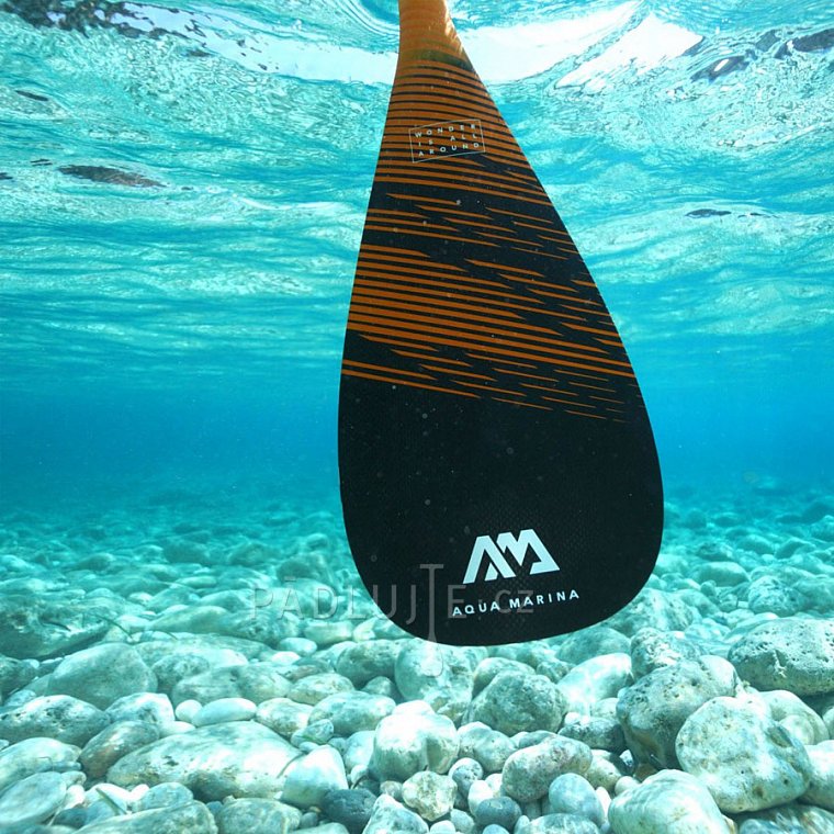 Pádlo AQUA MARINA CARBON X 2-dílné nastavitelné pro paddleboard