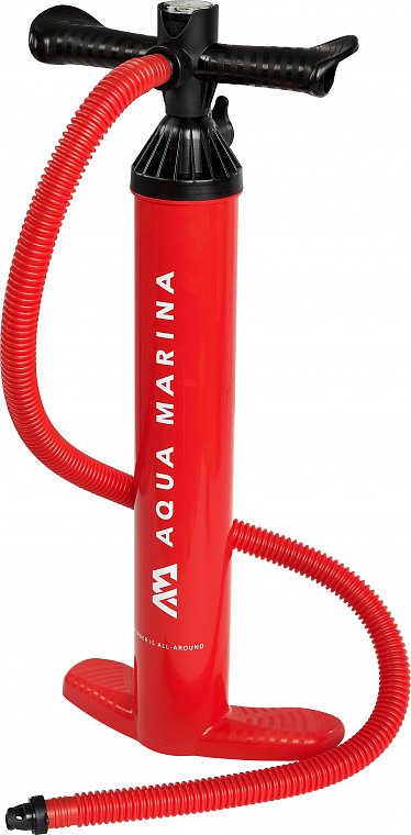 Pumpa AQUA MARINA LIQUID AIR V2 DOUBLE ACTION - univerzální pumpa k paddleboardu