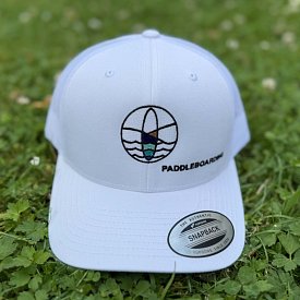 Kšiltovka PADDLEBOARDING bílá/barevné logo