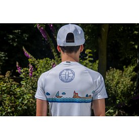 Kšiltovka PADDLEBOARDING bílá/černé razítko snapback