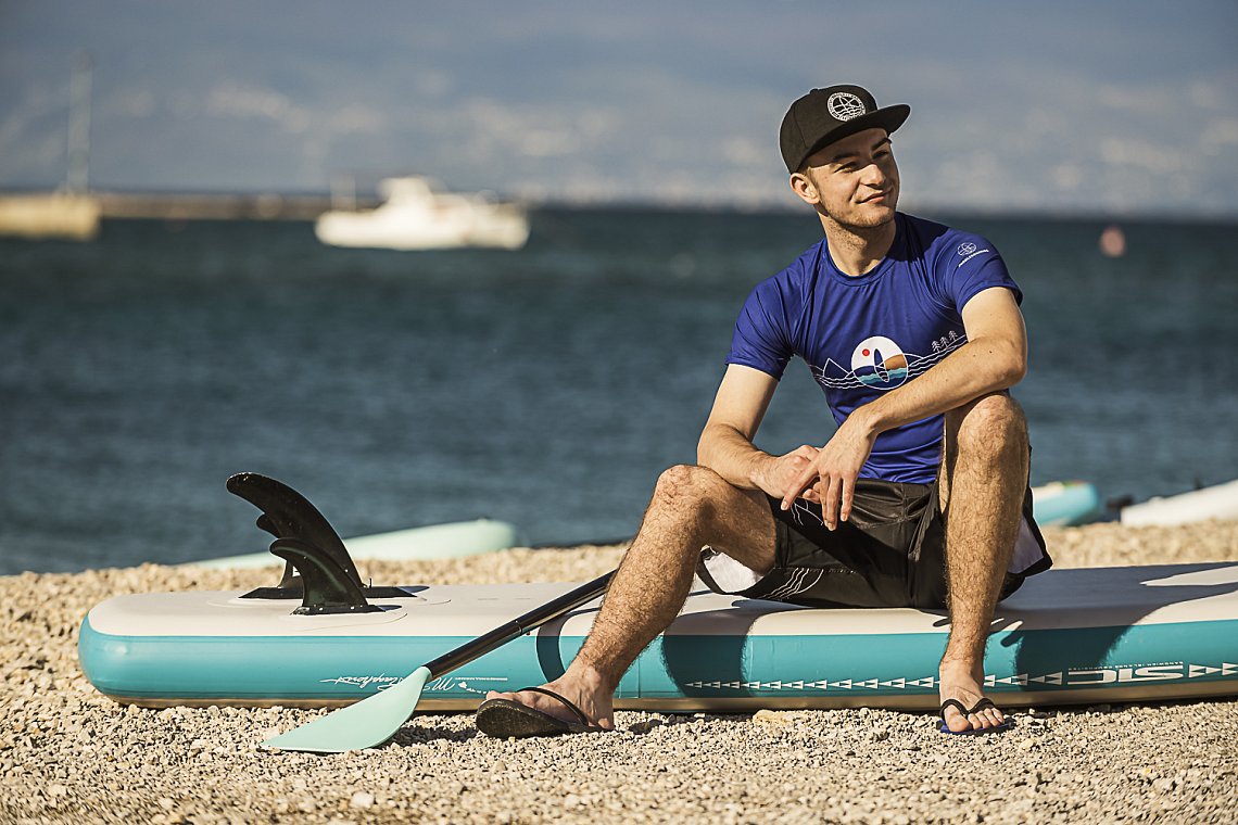 Pantofle PADDLEBOARDING černé