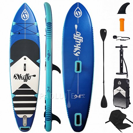 Paddleboard SKIFFO SMU 10'4 COMBO - nafukovací paddleboard, windsurfing, kajak