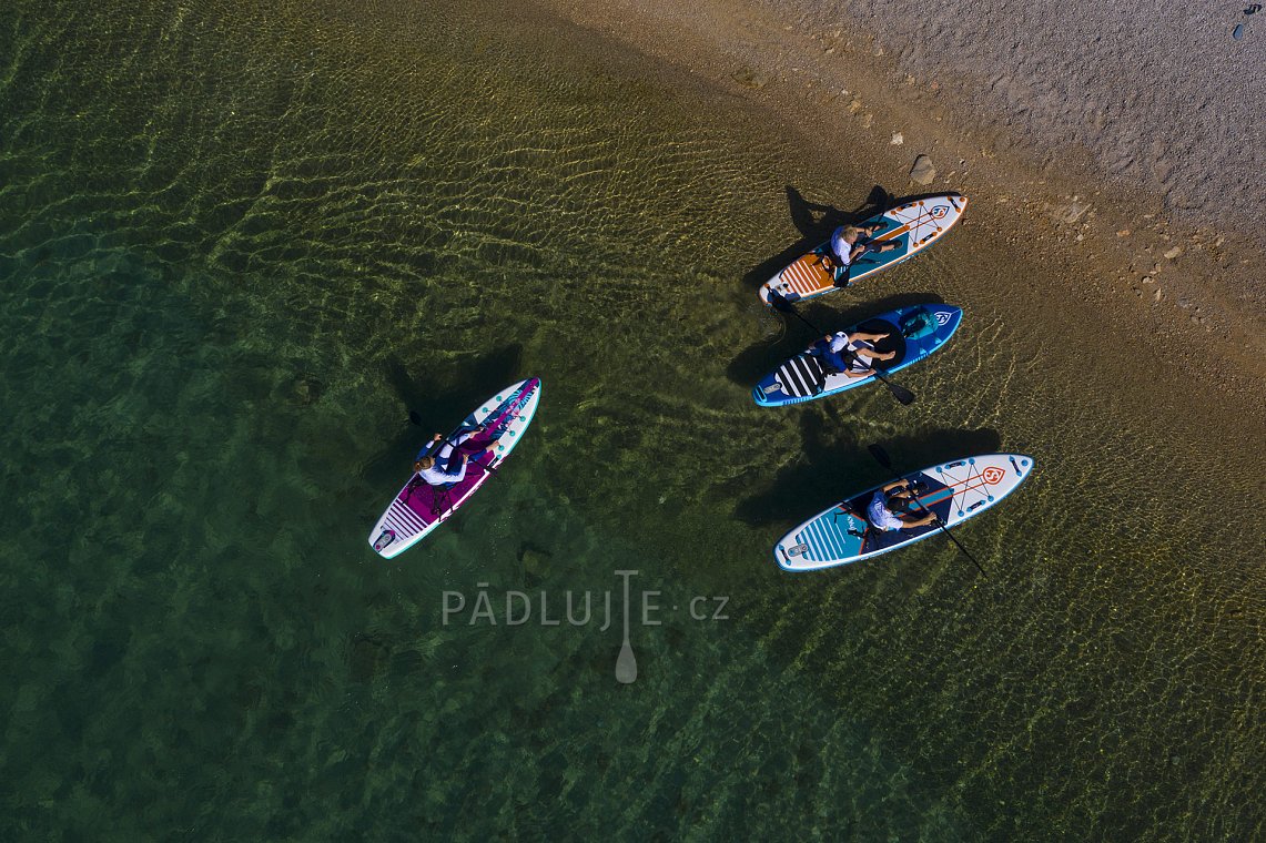 Paddleboard SKIFFO SMU 10'4 COMBO  - komplet s plachtou - nafukovací paddleboard, windsurfing, kajak