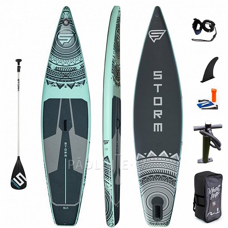 Paddleboard STX STORM Tourer 11'6 x 32'' AQUA - nafukovací