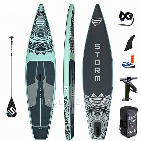 Paddleboard STX STORM Tourer 11'6 x 32'' AQUA - nafukovací