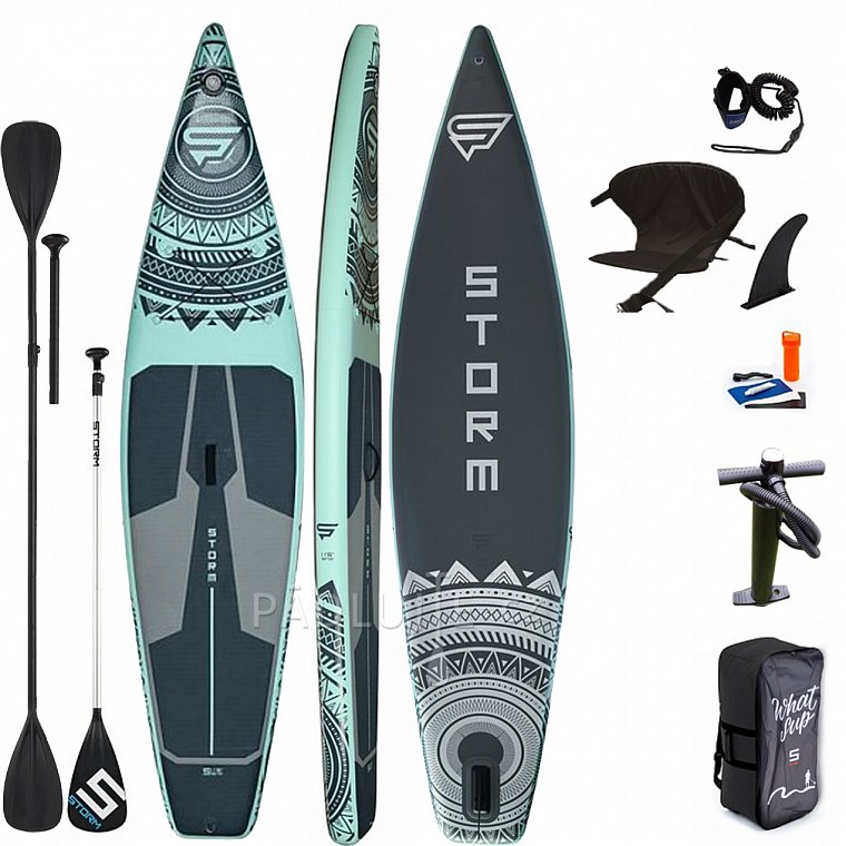 Paddleboard STX STORM Tourer 11'6 x 32'' AQUA - nafukovací
