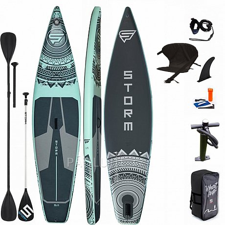 Paddleboard STX STORM Tourer 11'6 x 32'' AQUA - nafukovací