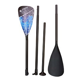 Pádlo STAR Race Carbon Combo 4-dílné nastavitelné pro paddleboard i kajak