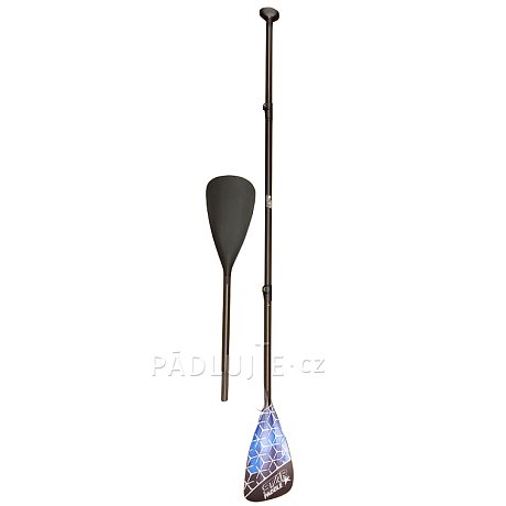Pádlo STAR Race Carbon Combo 4-dílné nastavitelné pro paddleboard i kajak
