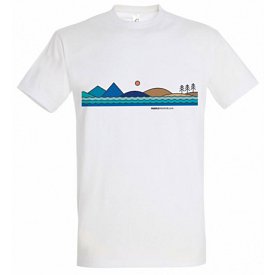 Tričko pánské PADDLEFASHION.COM WHITE bavlna krátký rukáv