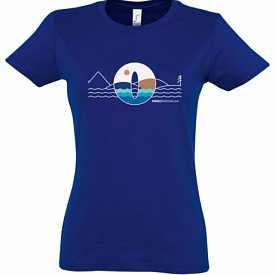 Tričko dámské PADDLEFASHION.COM BLUE bavlna krátký rukáv