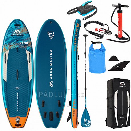 Paddleboard AQUA MARINA RAPID 9’6″ - nafukovací paddleboard na řeku