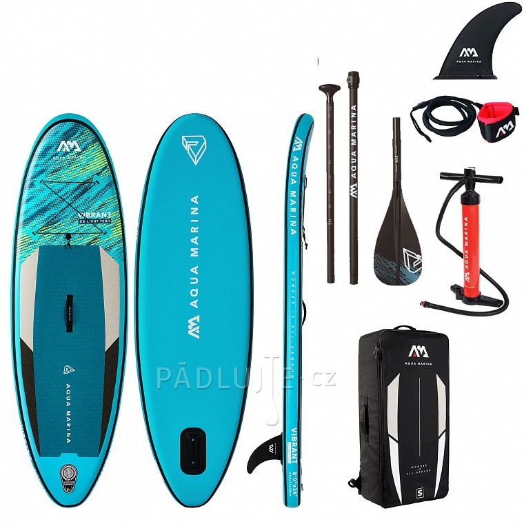 Paddleboard AQUA MARINA VIBRANT 8'0''x28''x4'' - nafukovací paddleboard 2022
