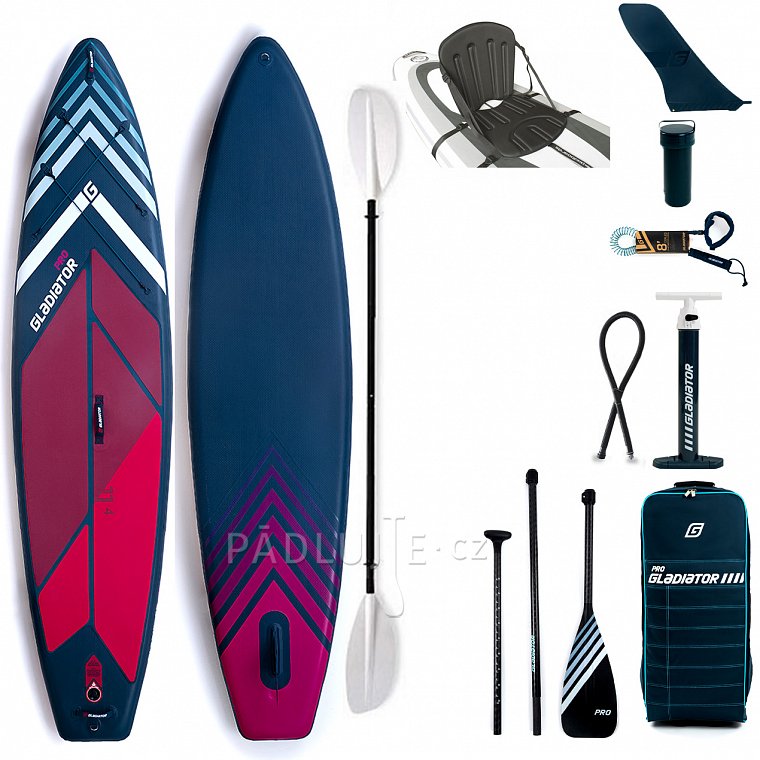 Paddleboard GLADIATOR PRO 11'4 s pádlem - nafukovací