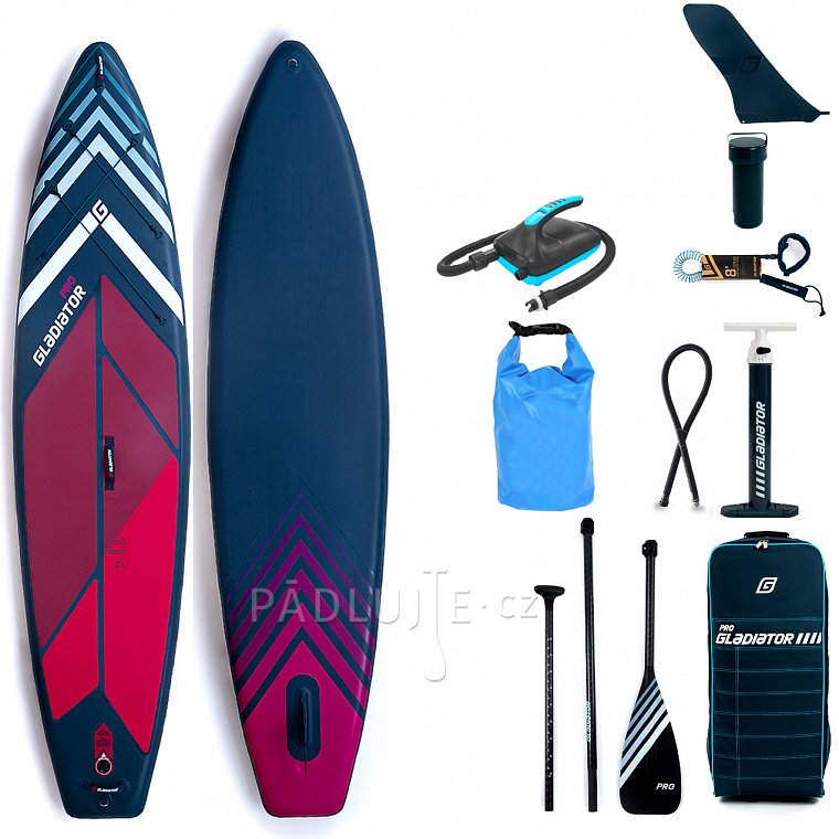 Paddleboard GLADIATOR PRO 11'4  model 2022 - nafukovací