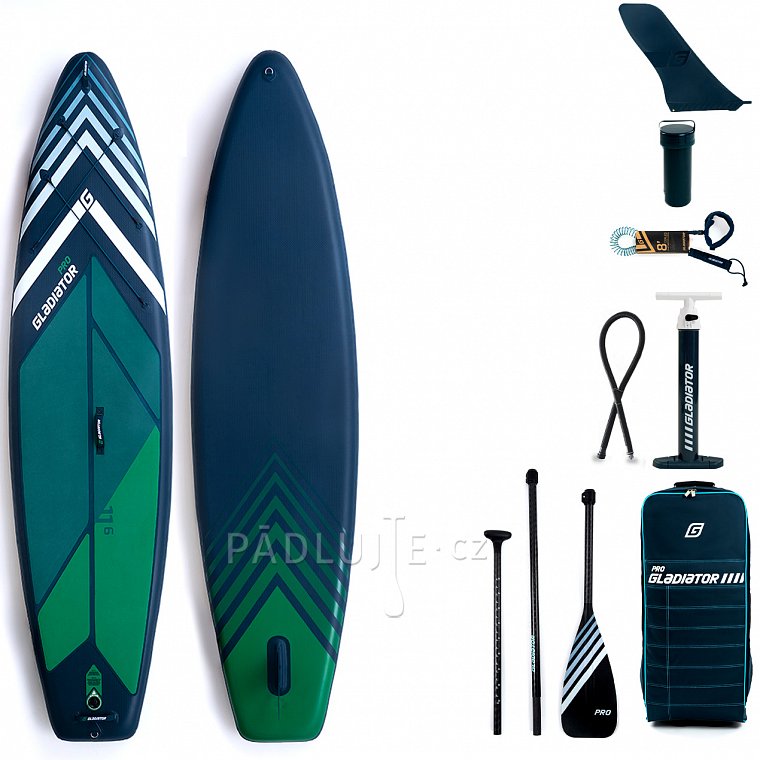 Paddleboard GLADIATOR PRO 11'6 s pádlem - nafukovací