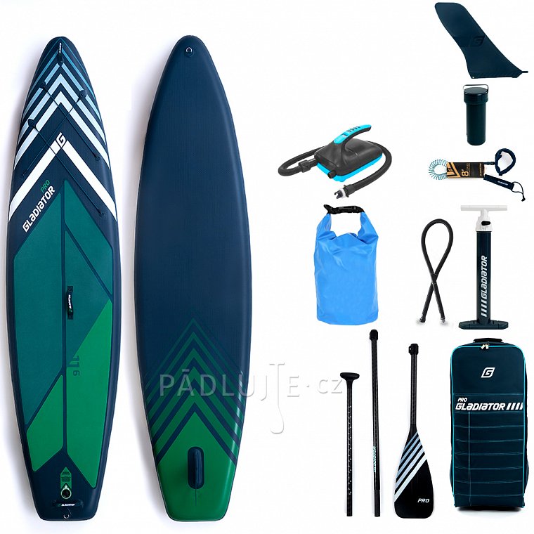 Paddleboard GLADIATOR PRO 11'6 s pádlem model 2022 - nafukovací