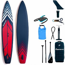 Paddleboard GLADIATOR PRO 12'6 LIGHT s pádlem - nafukovací