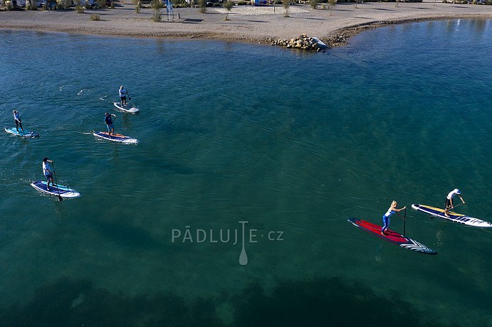 Paddleboard GLADIATOR PRO 12'6 LIGHT s pádlem - nafukovací