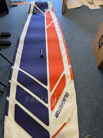 Paddleboard GLADIATOR ELITE 12'6 Touring s karbon pádlem - nafukovací POUŽITÉ ZBOŽÍ