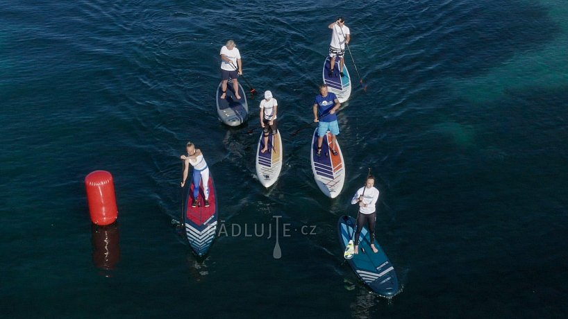 Paddleboard GLADIATOR ELITE 12'6 Touring s karbon pádlem - nafukovací