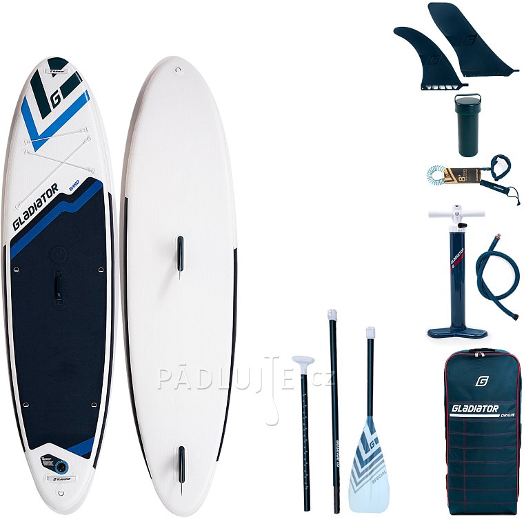 Paddleboard GLADIATOR WindSUP 10'7  - nafukovací paddleboard, windsurfing a kajak