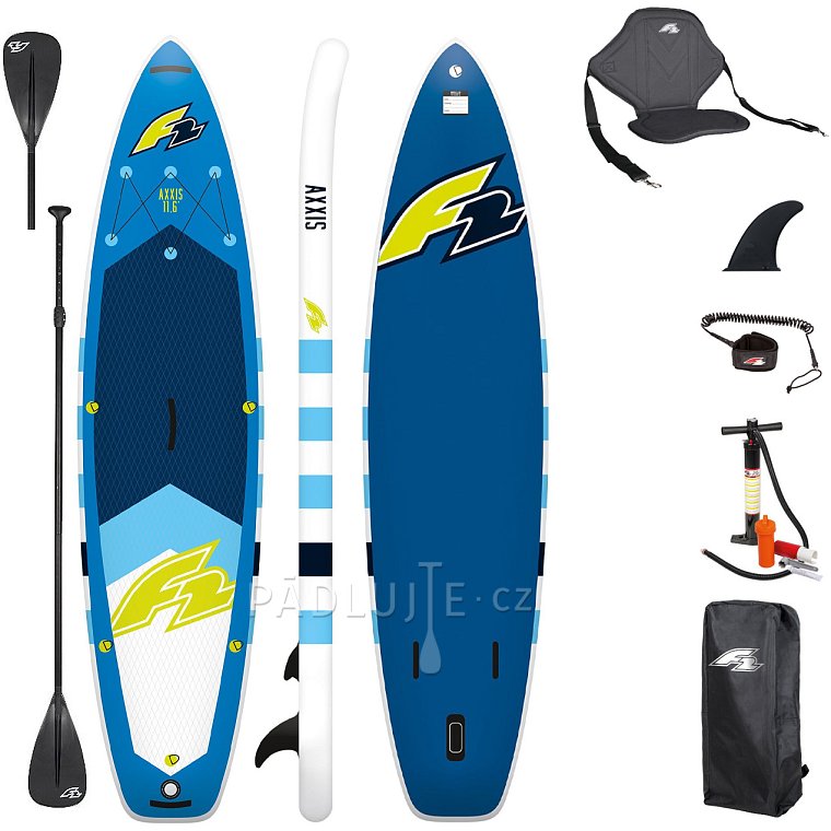 Paddleboard F2 AXXIS 11'6 COMBO BLUE s pádlem - nafukovací paddleboard