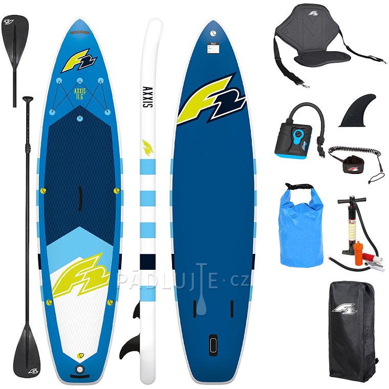 Paddleboard F2 AXXIS 11'6 COMBO BLUE s pádlem - nafukovací paddleboard